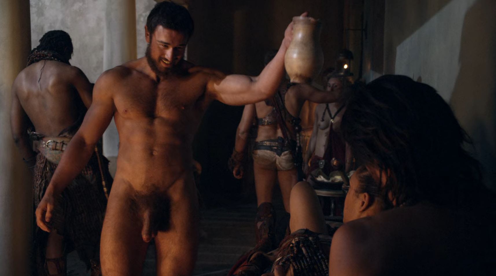 Spartacus Crixus Srvisme Sexi Bacak Sex